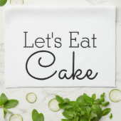 ケーキスク食べリプト キッチンタオル (折り畳み)