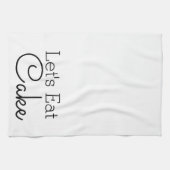 ケーキスク食べリプト キッチンタオル (横)