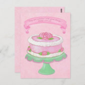 ケーキスタンド～聖なる書物、 経典2葉書 ポストカード (正面/裏面)