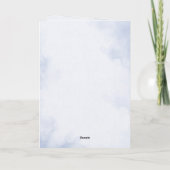 ケーキスマッシュフォトコラージボーイファースト誕生日カード カード (裏面)