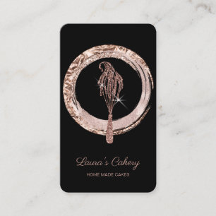 ケーキズ&スイーツカップケーキホームベーカリードリッピングウィスク  名刺