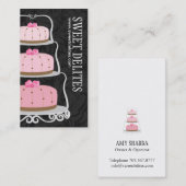 ケーキデザイナー名刺 名刺 (正面/裏面)