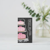 ケーキデザイナー名刺 名刺 (スタンド正面)