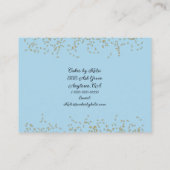 ケーキデザイナー名刺 名刺 (裏面)