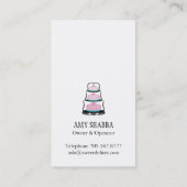 ケーキデザイナー名刺 名刺 (裏面)