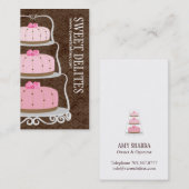 ケーキデザイナー名刺 名刺 (正面/裏面)