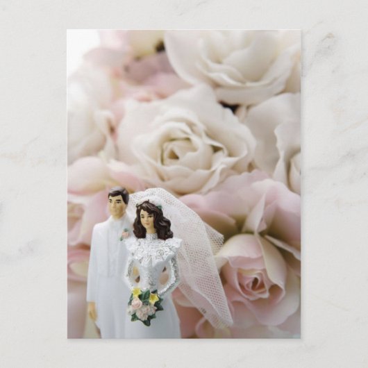 ケーキトッパーバラ ポストカード (正面)