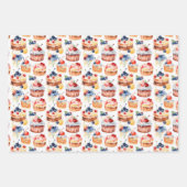 ケーキドリームラッピング紙 ラッピングペーパーシート (正面3)