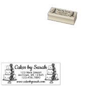 ケーキバイケーキデコレータベーカリーベーキング事業 ラバースタンプ (押印)