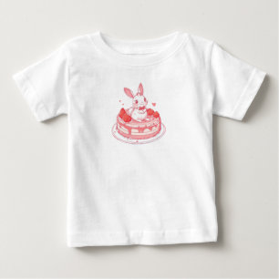 ケーキバニートリート ベビーTシャツ