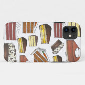 ケーキパイスライススライスデザートグルメケース Case-Mate iPhoneケース (裏面(横))