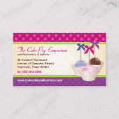 ケーキパタポップ・アートのーン名刺 名刺 (正面)