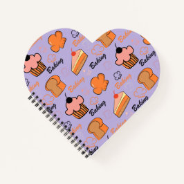 ケーキパターン ノートブック