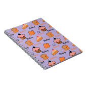 ケーキパターン ノートブック (右側)