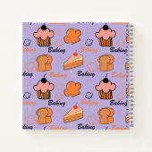 ケーキパターン ノートブック (裏面)