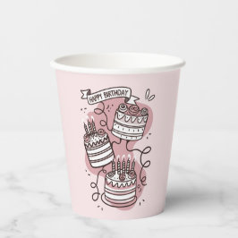 ケーキパレード 紙コップ