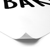 ケーキパンベイクミースマイルおもしろいフードパン ポスター (角)