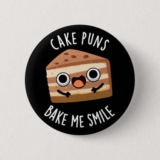 ケーキパンベイクミースマイルおもしろいフードプンダークBG 缶バッジ (正面)
