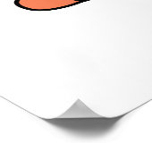 ケーキパン付きライフおもしろいバッター ポスター (角)