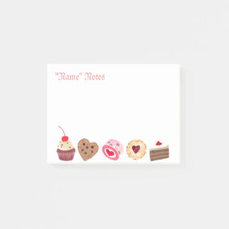 ケーキパーソナライズされたスイーツPost-It Notes ポストイット