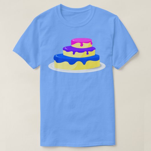 ケーキプライド10 Tシャツ (デザイン正面)