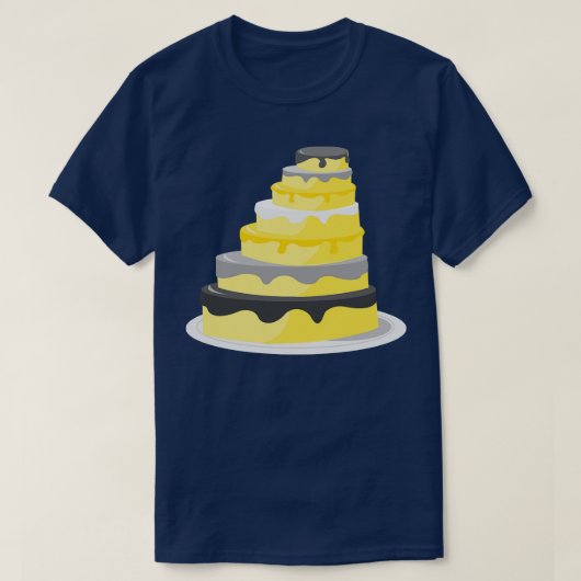 ケーキプライド3 Tシャツ (デザイン正面)