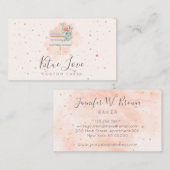 ケーキベイカーペストリー 名刺 (正面/裏面)