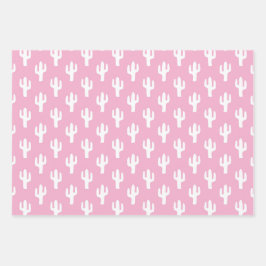 ケーキベイビー ブルー ピンク パステル グリーン 砂漠 スイート ラッピングペーパーシート