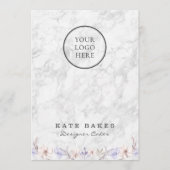 ケーキベーカリーカフェレストラン大理石メニュー価格表 メニュー (正面)