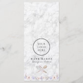 ケーキベーカリーシェフマーブルカフェフラットメニュー価格表 メニュー (正面)