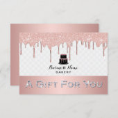 ケーキベーカリーバラ金ゴールドドリップアイシングパティシエ (正面/裏面)