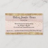 ケーキベーカリーパティシパティスリー 名刺 (裏面)