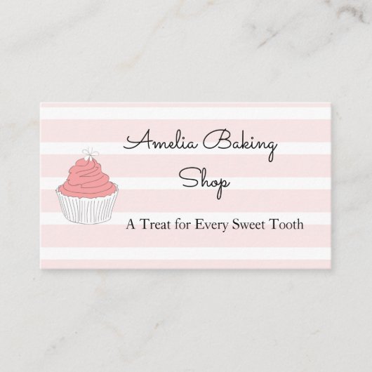 ケーキベーカリー名刺 名刺 (正面)