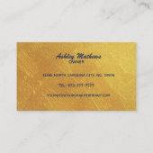 ケーキベーカーロゴ名刺 名刺 (裏面)