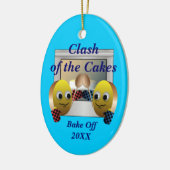 ケーキベーキングコンテスト セラミックオーナメント (左)