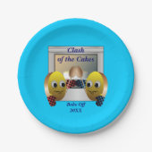 ケーキベーキングコンテスト ペーパープレート (正面)