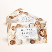 ケーキベーキングパティシシェフ用の小麦粉ベーカリー 名刺