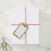 ケーキペストリーデザート&ドヌパティスリー柄 ギフトタグ (より糸付き)