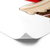 ケーキポスターに盛り込まれたダイナマイト ポスター (角)