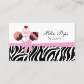 ケーキポップス名刺 名刺 (正面)