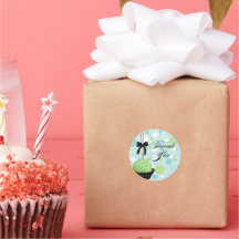 ケーキポップベーカリーサンキューボックスシール