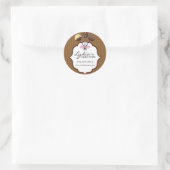 ケーキポップベーカリーボックスシール ラウンドシール (バッグ)