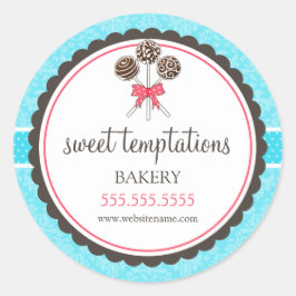 ケーキポップベーカリー包装 ラウンドシール