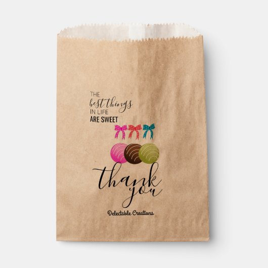 ケーキポップベーキング包装 フェイバーバッグ (正面)