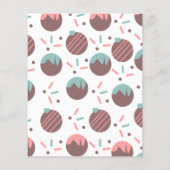 ケーキポップ事業ロゴ価格リスト チラシ (裏面)