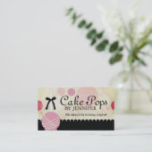 ケーキポップ名刺 名刺 (スタンド正面)