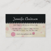 ケーキポップ名刺 名刺 (裏面)