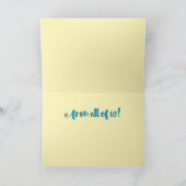 ケーキポップ誕生日カード カード (内部)