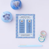 ケーキポップ ビジネス ロゴ スプリンクルズ 価格リスト チラシ (シングル)