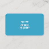 ケーキポップ 名刺 (裏面)